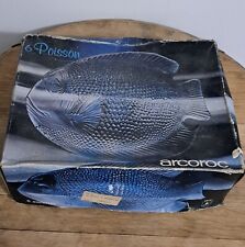 Vintage arcoroc poisson for sale  HOLYHEAD