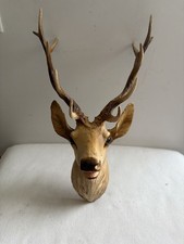 Plastic stag head for sale  SHANKLIN