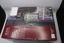 Home Decorators Collection lanterna de parede LED externa crepúsculo ao amanhecer preta, usado comprar usado  Enviando para Brazil