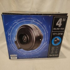 Ventilador em linha Hurricane 4" - 171 CFM ventilador de duto ou luz de cultivo ventilador de refrigeração CAIXA ABERTA comprar usado Ventilador em linha Hurricane 4" - 171 CFM ventilador de duto ou luz de cultivo ventilador de refrigeração CAIXA ABERTA comprar usado  Enviando para Brazil