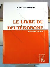 Livre deutéronome carrière d'occasion  Argentan