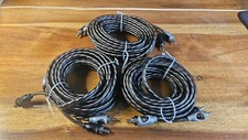 Três cabos Rockford Fosgate RCA premium de 16 pés (do kit de amplificador duplo RFK10) - NOVO comprar usado  Enviando para Brazil