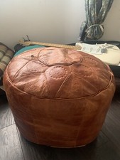 Vintage moroccan leather for sale  NEWCASTLE UPON TYNE