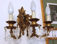 Coppia applique ottone usato Coppia applique ottone usato  Bologna