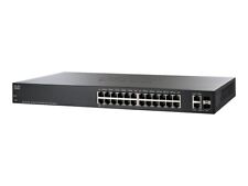 Switch PoE+ Gerenciado Cisco SF220-24P 24 Portas com 2 Gigabit SFP Montável em Rack, usado comprar usado  Enviando para Brazil