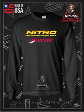 Nova camiseta masculina manga longa logotipo barcos de pesca Mercury ProXS camisetas americanas comprar usado  Enviando para Brazil
