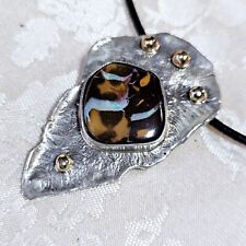 Collier artisan opale d'occasion  Le Luc
