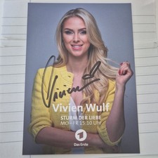Autogrammkarte vivien wulf gebraucht kaufen  Tarmstedt