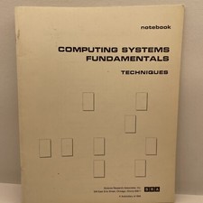 Usado, IBM computing system fundamentals techniques Notebook Vintage comprar usado  Enviando para Brazil