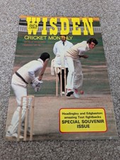 Wisden cricket monthly for sale  NEWCASTLE UPON TYNE