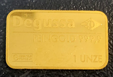 Goldbarren unze feingold gebraucht kaufen  Pforzheim