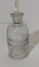 Apothecary glass bottle for sale  Colorado Springs