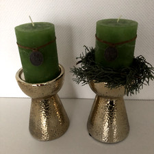 Kerzenständer hammerschlag st gebraucht kaufen  Steinheim an der Murr