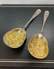 Serving spoons silver for sale  Freehold