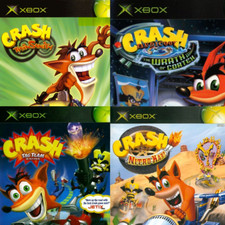 Crash bandicoot xbox for sale  LEICESTER