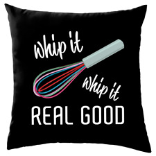 Usado, Whip it real good - Sofa/-Dekokissen Schneebesen Quirl Küche Kochen Lustig Fun comprar usado  Enviando para Brazil