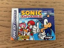 SONIC ADVANCE - GBA - GAME BOY ADVANCE - manuel seul, usado comprar usado  Enviando para Brazil