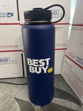 H2go MELHOR COMPRA 40 oz GARRAFA TÉRMICA DE AÇO INOXIDÁVEL AZUL MARINHO NOVA comprar usado  Enviando para Brazil