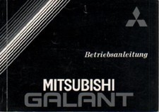 Usado, MITSUBISHI GALANT 5  Betriebsanleitung 1987 Bedienungsanleitung Handbuch BA comprar usado  Enviando para Brazil