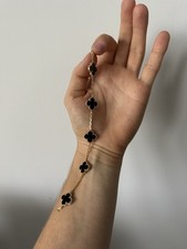 Pulseira Van Cleef & Arpels preta colorida comprar usado  Enviando para Brazil