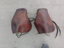 Vintage tapaderos brown for sale  Palisade