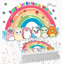 Custom squish birthday for sale  FRODSHAM