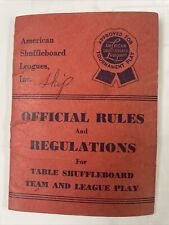 Vintage official rules for sale  Las Vegas