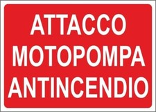 Cartello segnaletico attacco usato  Acate