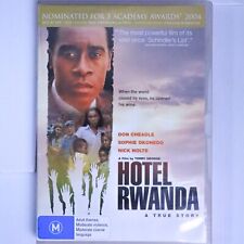 Hotel Ruanda (DVD, 2004) Don Cheadle, Joaquin Phoenix - Biografia de História do Drama comprar usado  Enviando para Brazil