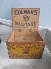 Antique colmans mustard for sale  MORECAMBE