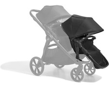 Baby Jogger City Select 2-sekundowy zestaw fotelików, czarny księżycowy, używany na sprzedaż  Wysyłka do Poland