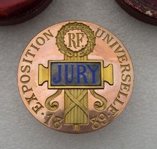 Insigne jury exposition d'occasion  Plombières-lès-Dijon