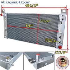 Row radiator chevy for sale  Chino