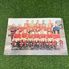 Quadro pôster de futebol americano Manchester United Squad 1970’s Coffer Sports Box 9 comprar usado  Enviando para Brazil