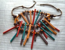 Wooden stick bead for sale  Charlotte