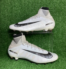 VNDS Nike Mercurial X Vapor FG AG Superfly V CR7 RONALDO 8.5 EUA Branco ACC, usado comprar usado  Enviando para Brazil