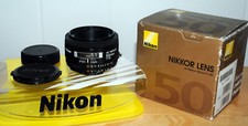 Nikon nikkor 50mm for sale  PORTRUSH