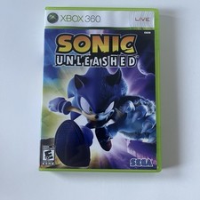 Sonic Unleashed (Microsoft Xbox 360) Completo Testado Funcionando comprar usado  Enviando para Brazil