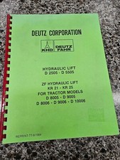 Deutz hydraulic lift for sale  Chesaning