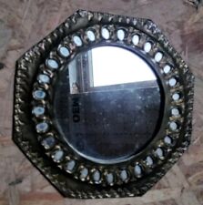 Petit miroir laiton d'occasion  Boussac