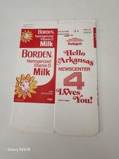Borden milk carton for sale  South Orange