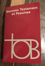 Nouveau testament psaumes d'occasion  Expédié en Belgium