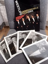 Westlife tour programme for sale  HINCKLEY