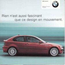 Catalogue brochure bmw d'occasion  Palaiseau