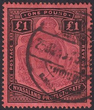 Nyasaland 1913 kgv for sale  EDINBURGH