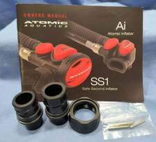 Manga adaptador mangueira Atomic Aquatics SS1 inflador manual e acessórios, usado comprar usado  Enviando para Brazil