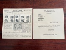 1940 fbi wanted for sale  Lynbrook