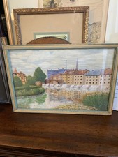 Framed antique european for sale  Chattanooga