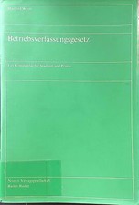Betriebsverfassungsgesetz komm gebraucht kaufen  Koblenz