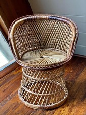 Vintage wicker peacock for sale  Friend